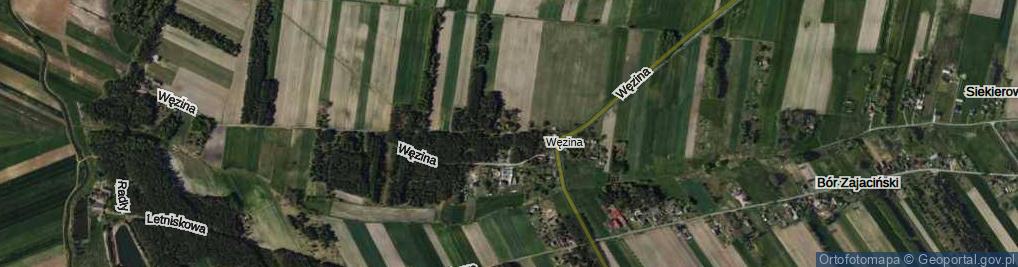 Zdjęcie satelitarne Węzina ul.